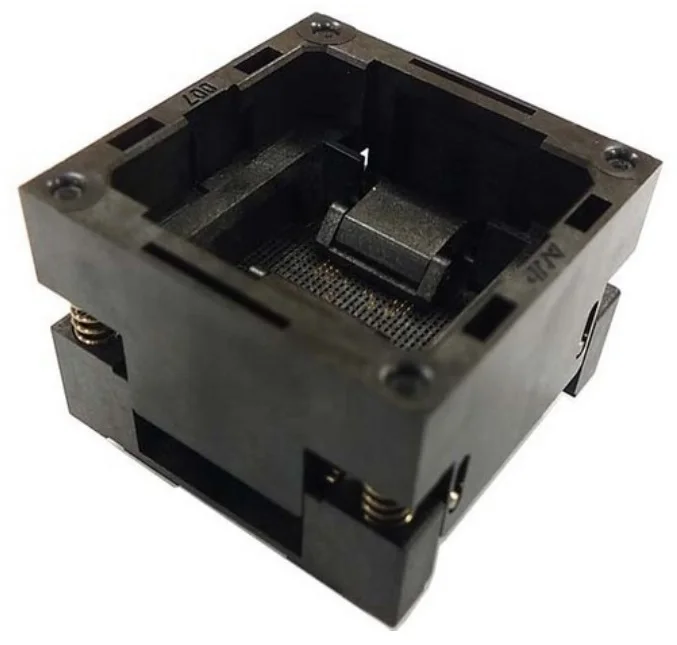 Розетка LGA52 размер ИС 12x17 мм розетка с открытым верхом для сгорания LGA адаптер