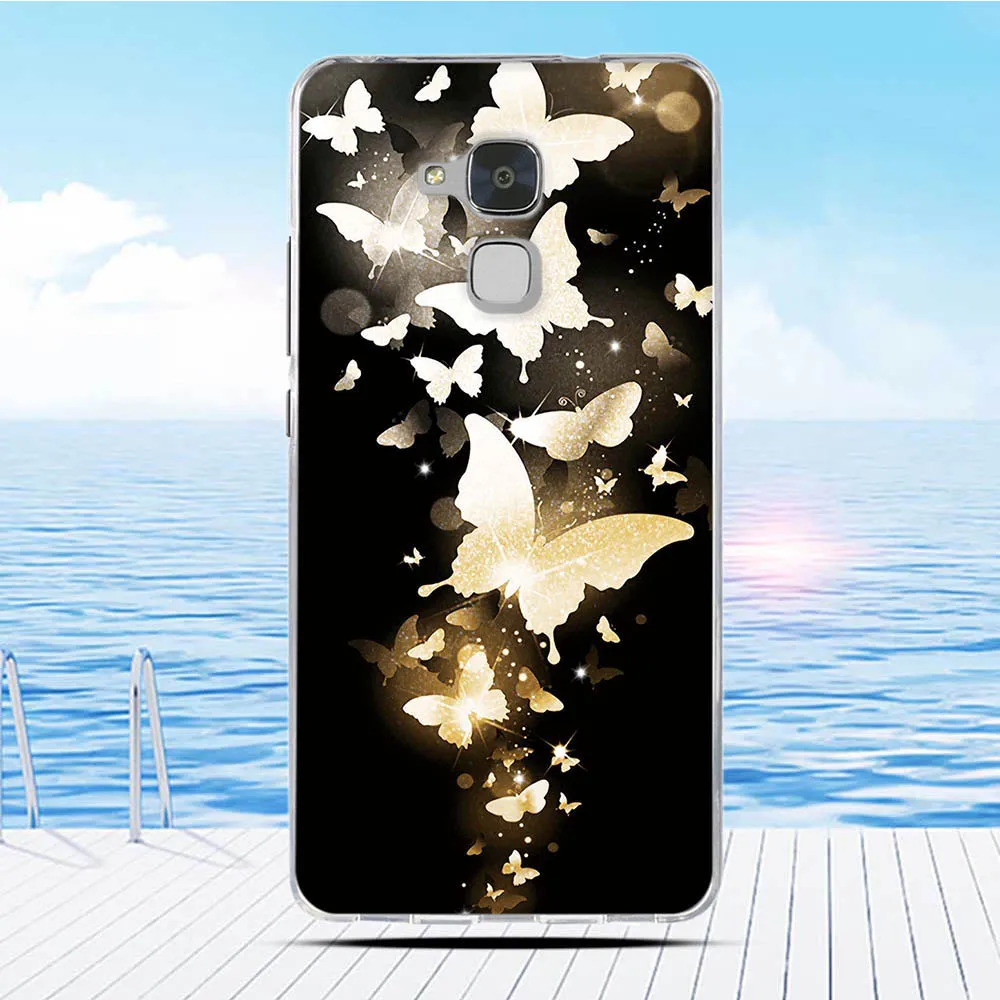 for Huawei Honor 5C 7 Lite Case Cartoon 3D Relief Printing Pattern Back Cover TPU Soft Silicone Coque Capa Funda | Мобильные