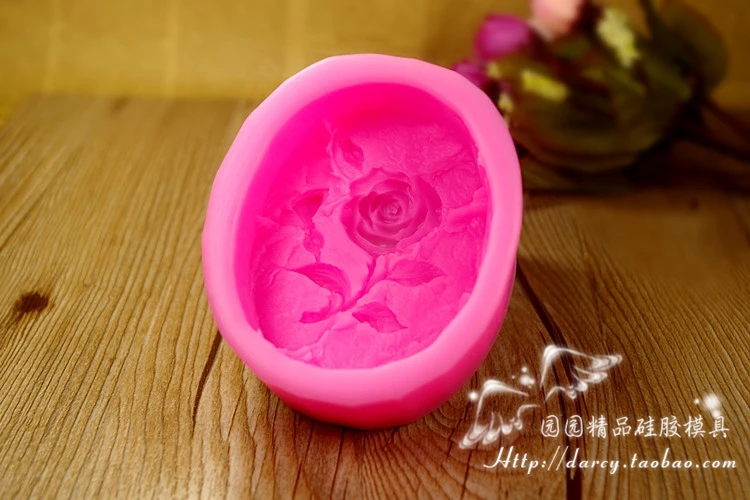 

Peony Silicone Soap mold DIY Handmade Craft 3d soap molds S234
