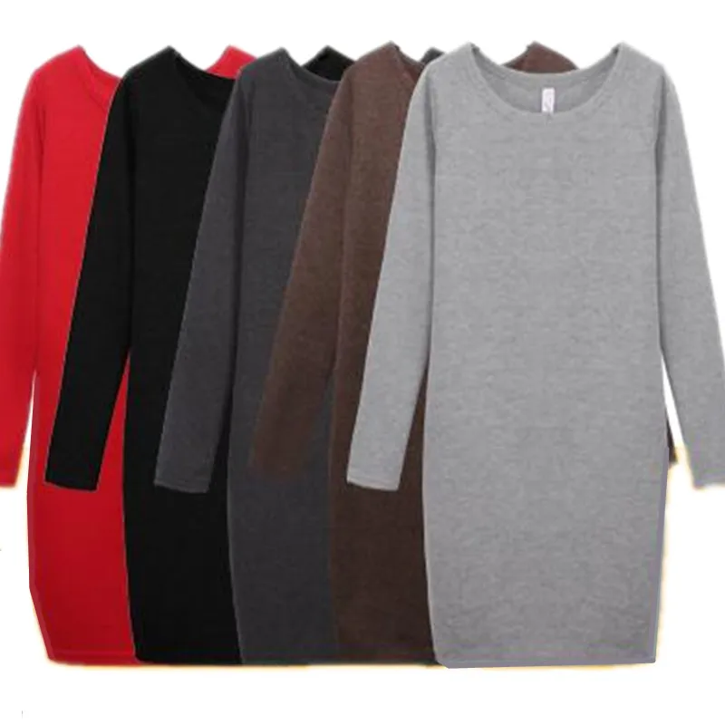 Осень зима 2020 длинные блузы Женское боди с длинным рукавом однотонные