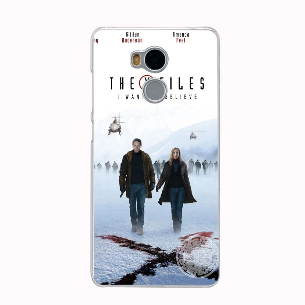 HAMEINUO X файлы я хочу верить чехол для телефона Xiaomi redmi 4 4A 1 1s 2 3 3s pro note 4X 5A|phone cases|note