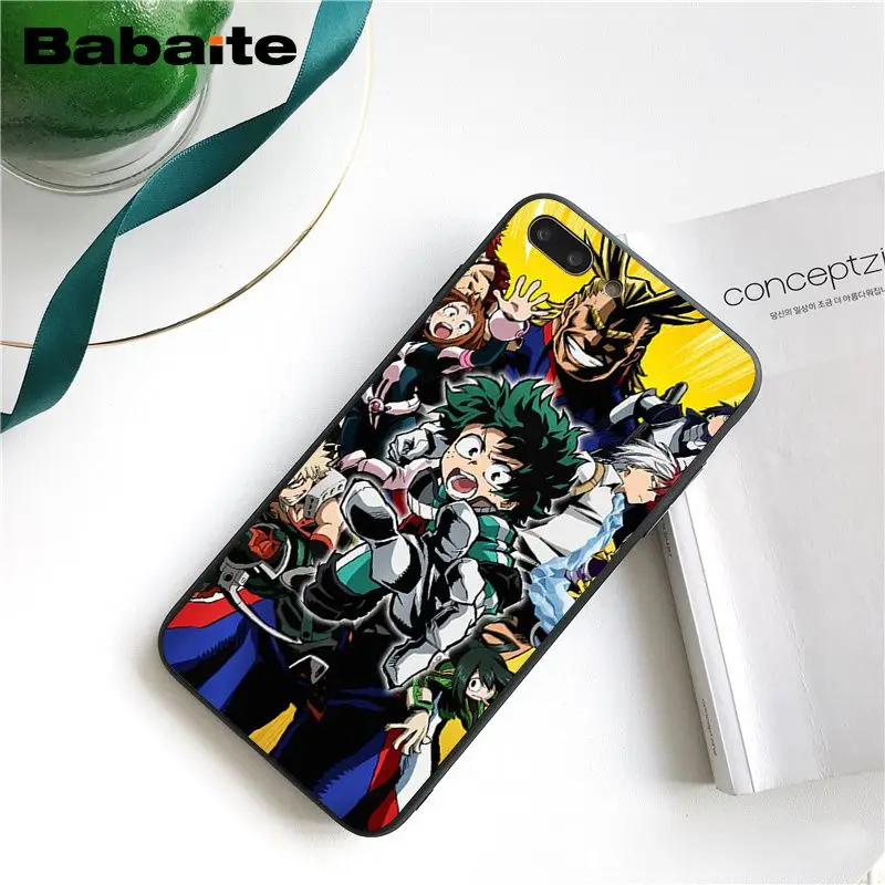 Babaite аниме мой герой Boku no Hero academic deku bakugou чехол для телефона для iphone 11 Pro 11Pro Max X XS MAX 6 6S 7 8 Plus 5 5S XR
