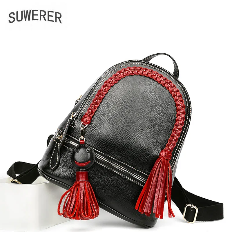 2019 новый рюкзак из натуральной кожи женский роскошный женские сумки кисточки