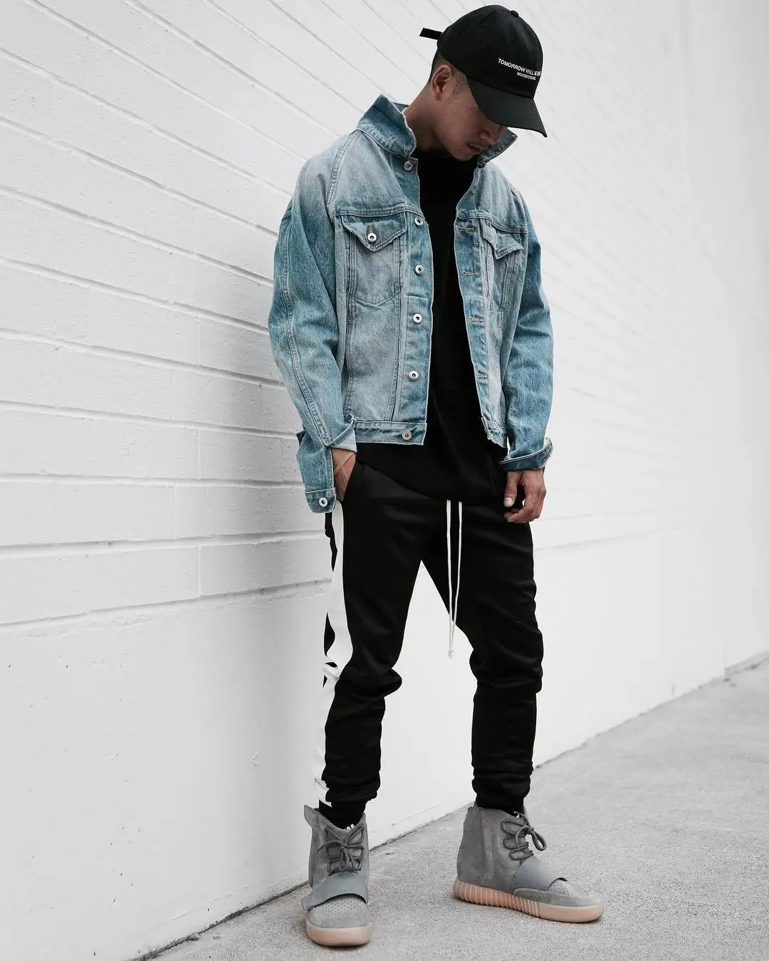 2018 новые штаны с боковой молнией модная городская одежда в стиле хип хоп Джастин