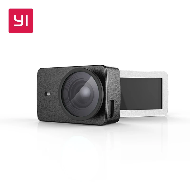 YI Защитный Объектив и кожаный чехол черный для экшн камеры 4K Plus|Чехлы экшн-камер| |
