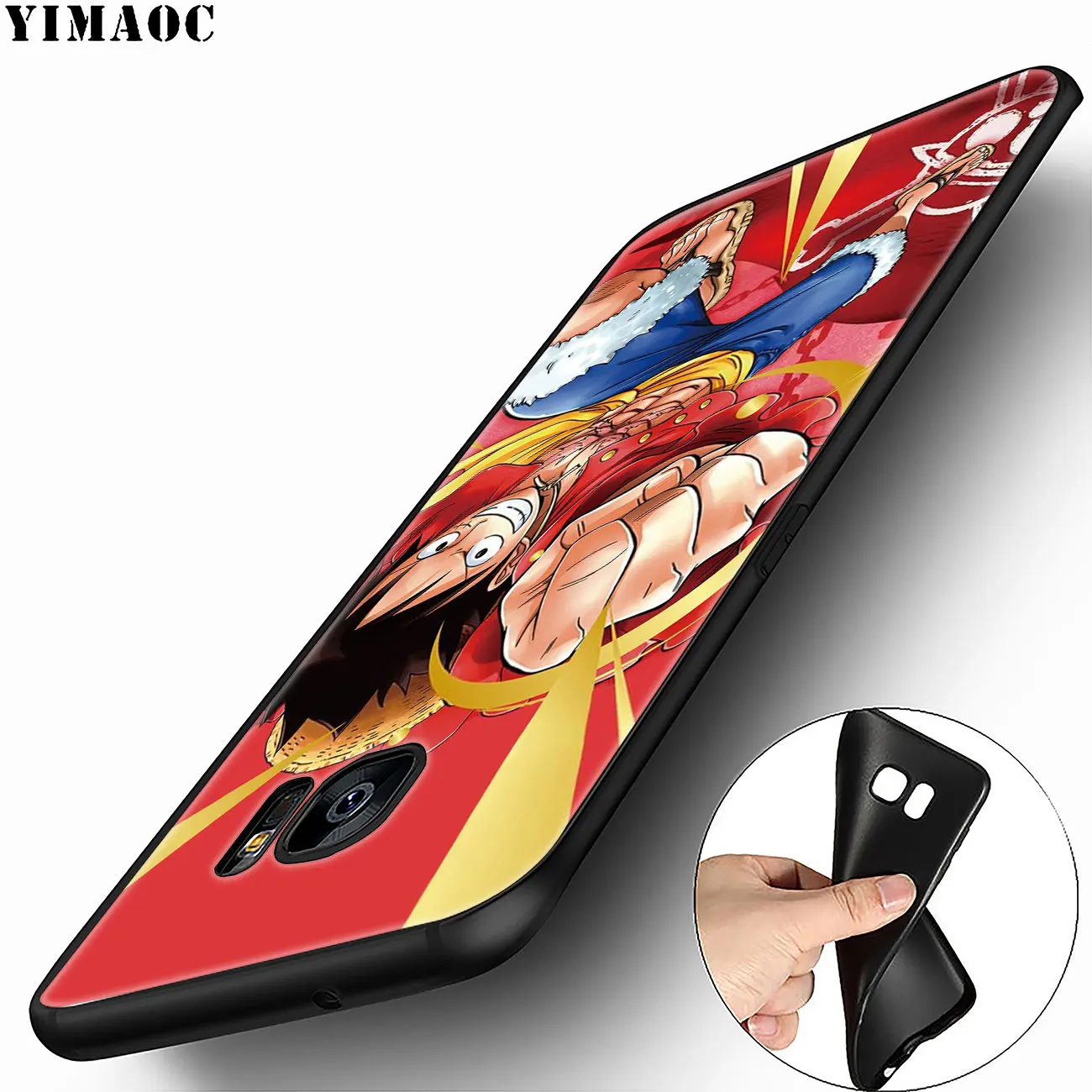 YIMAOC цельный Luffy Мягкий силиконовый чехол для телефона Samsung Galaxy A6 A9 A8 A7 2018 A3 A5 2016 2017