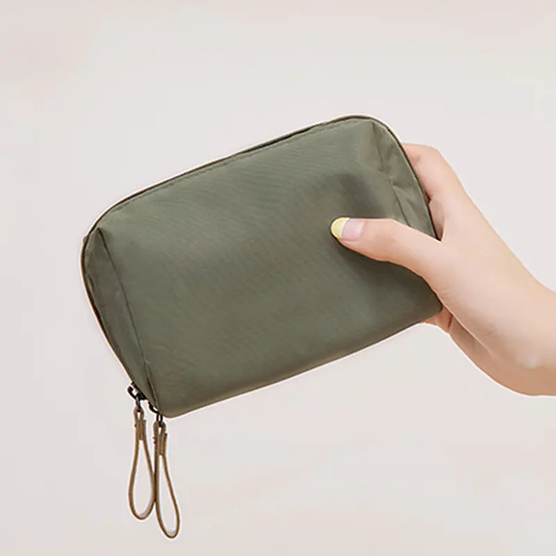 Wulekue модная нейлоновая косметичка Маленькая женская органайзер