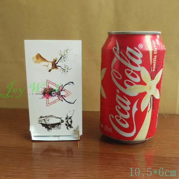 Водостойкая Временная наклейка для татуировок на теле Бакс Рождество олень