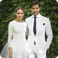 white mens suits wedding plus size man tuxedos bridegroom suit wide peaked lapel smoking ternos masculino costume homme 2piece