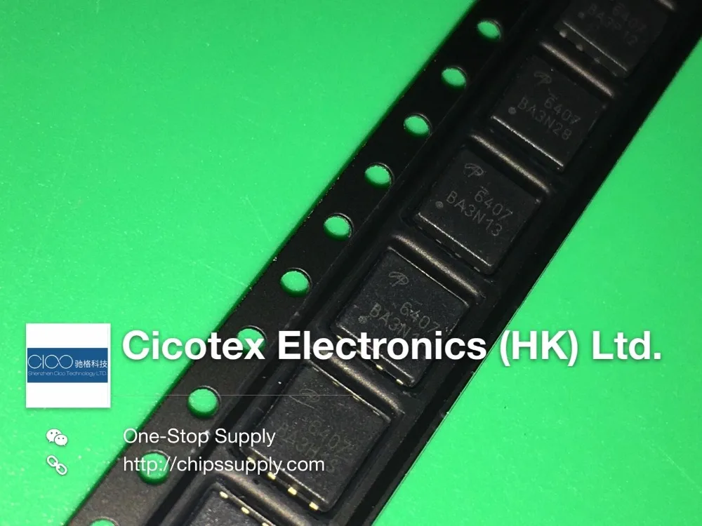 10 шт./лот AON6407 DFN5x6 DFN56 MOSFET P CH 30V 32A 8DFN|p-ch mosfet| |