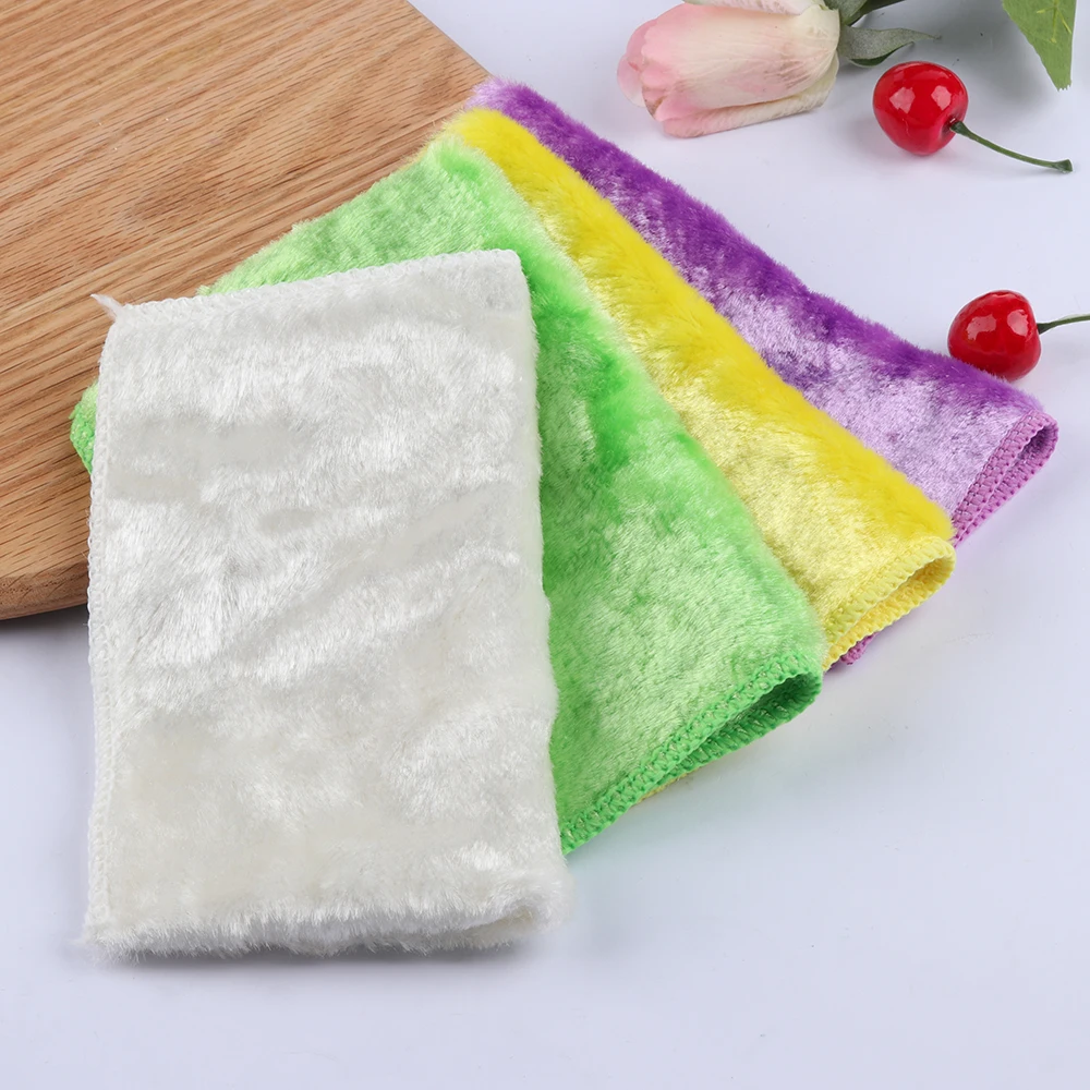 Антипригарное мерсеризирующее масло из микрофибры 1 шт. впитывающее кухонное