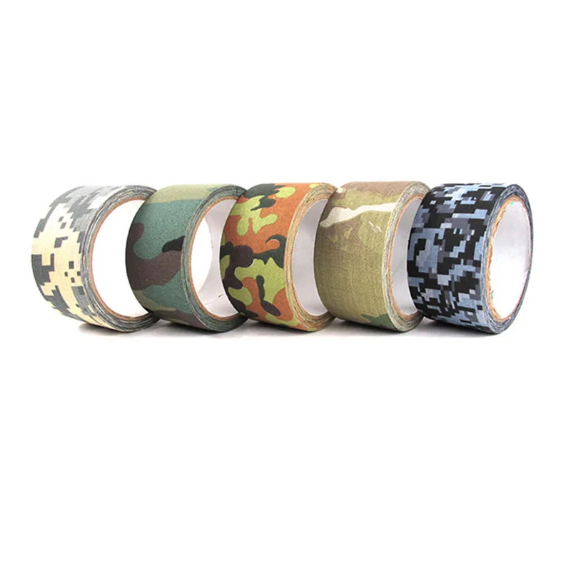 EDC 10M 1PC Camouflage Tape Waterproof Hunting Riding Bicycle Stickers Outdoor Camping Survival Equipment Tourism Portable Tools | Спорт и