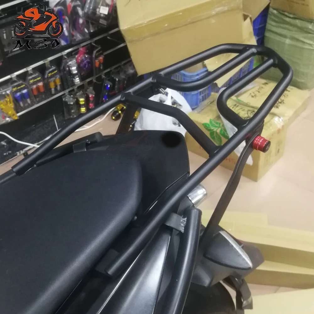 Для Yamaha Aerox 155 NVX Мотоцикл CNC задний кронштейн для переноски ящик верхняя коробка