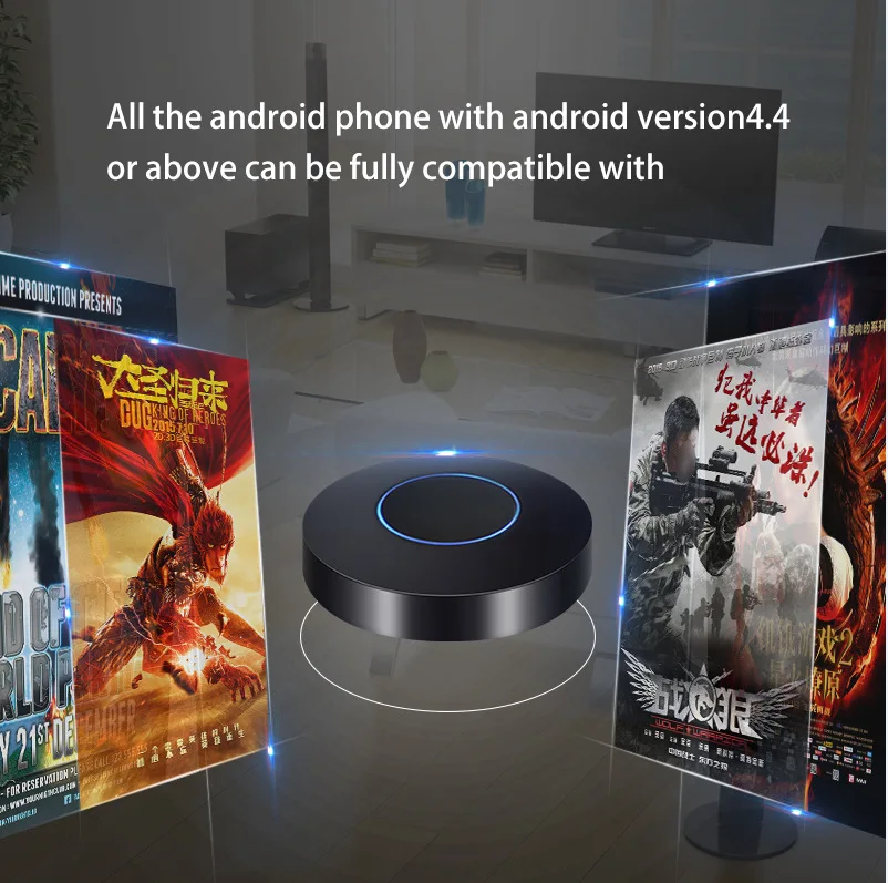 Wi fi дисплей беспроводной зеркальный ключ HD 1080P HDMI + AV адаптер для телевизора
