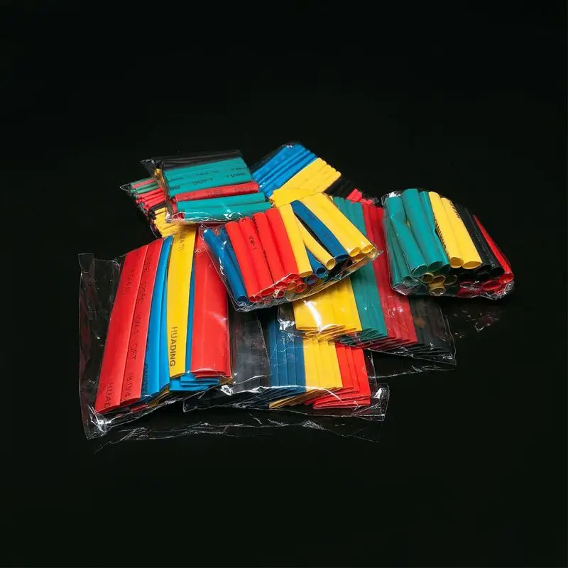 328Pcs Car Electrical Cable Tube kits Heat Shrink Tubing Wrap Sleeve Assorted 8 Sizes Hand tool combination OX | Автомобили и