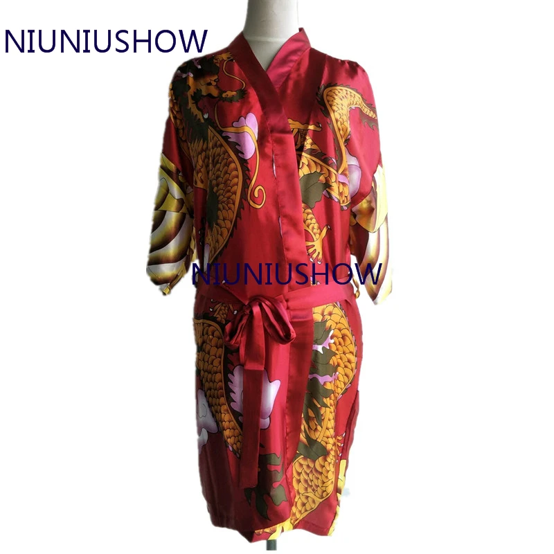 Горячая Распродажа зеленое женское Белье для сна банный шелковый халат