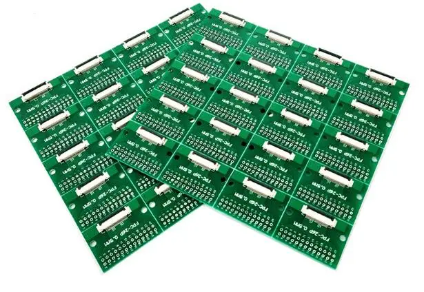 10 шт. FFC FPC 26PIN переводная плата с разъемом 0 5 мм пайка Для DIP 2 54 Адаптерная 1 шаг pcb