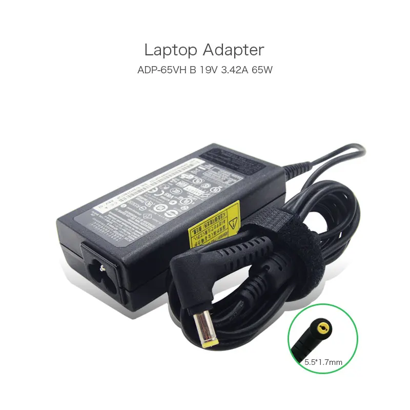 RongTop Мощность адаптер ADP 65VH B 19V 3.42A 5 5*1 7 мм 65 Вт DELTA ноутбук Зарядное устройство для