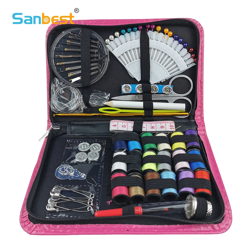 87 шт. портативный комплект для шитья дорожные инструменты игл стеганая нить