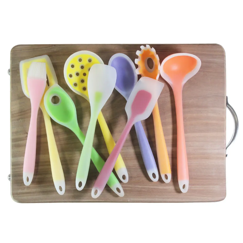 1 шт. Розничная кухонная утварь посуда нейлоновая и Пищевая силиконовая шпатель