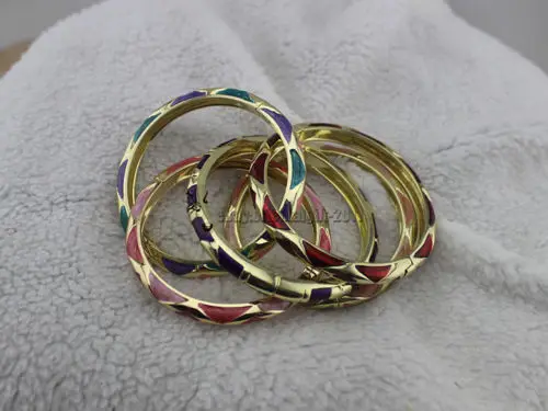 Оптовая продажа 10 шт Потрясающие КИТАЙСКИЕ ручной работы перегородчатая эмаль