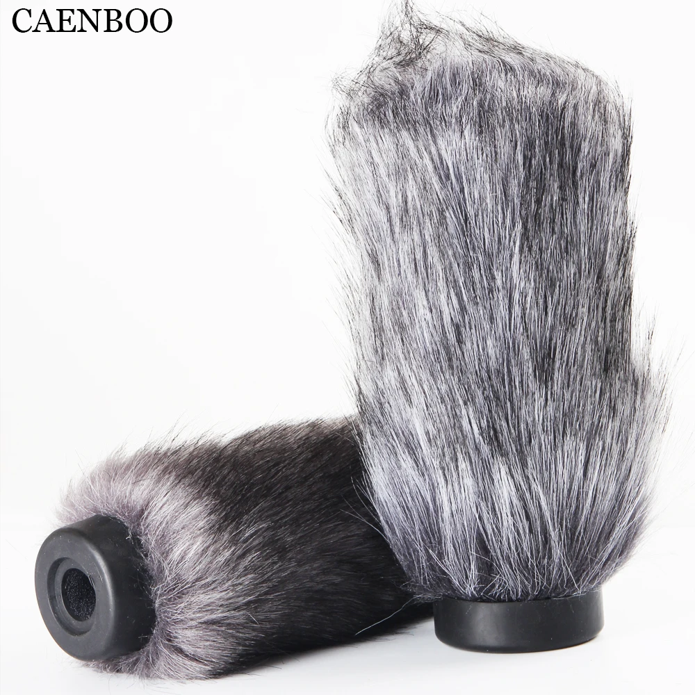 Уличная меховая крышка CAENBOO 18 см ветрозащитная муфта для ветрового стекла