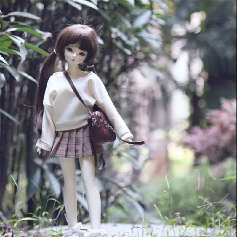Одежда для кукол Cateleya Bjd 1/4 1/6 свитер плиссированная юбка Базовый костюм
