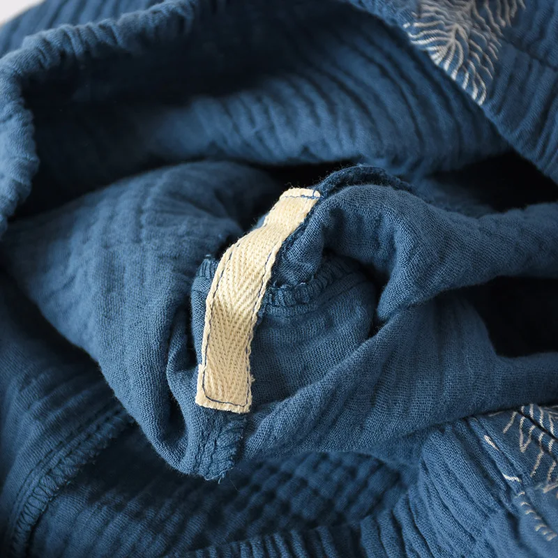 Мужская домашняя одежда, короткий рукав+ брюки, 2 пижамные комплекты, весна-лето, домашняя одежда, пижама, хлопок, принт, Повседневная Пижама, одежда для сна