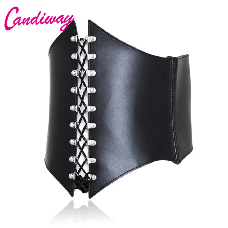 Hot Waist Trainer Corsets Leather Corselet Gothic Clothing Sexy Lingerie Slimming Party Intimates Bustiers | Женская одежда