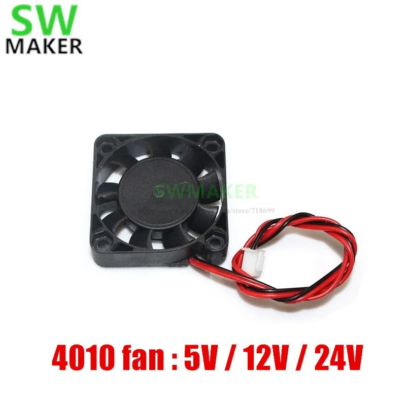 

1 шт., детали для 3D-принтера 4010 Makebot, 40x10 мм, 5 В/12 В/24 В