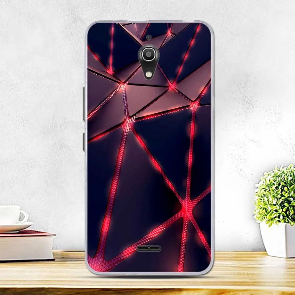 Чехол для Alcatel A2 XL 8050D чехлы мягкие силиконовые Роскошные Защитные из ТПУ телефона