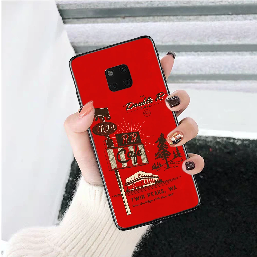 Силиконовый чехол Welcome To Twin Peaks для Huawei Mate 10 Pro 20 30 Lite Y5 Y6 Y7 Y9 Prime 2019 2018 2017|Бамперы| |