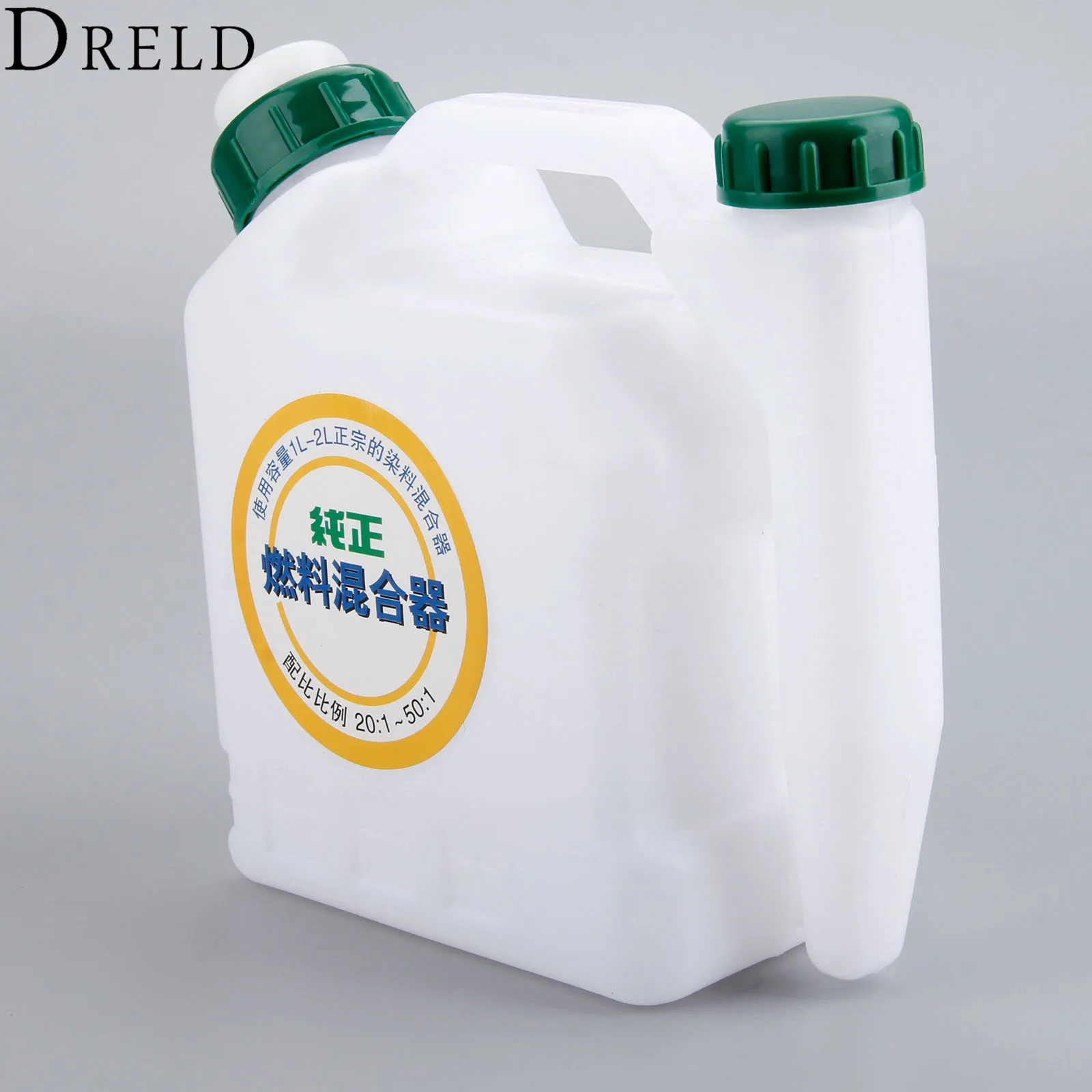 DRELD 1 шт. бензиновая бензопилу 1.0L 25:1/50:1/40:1/20:1 соотношение топливо бутылка для