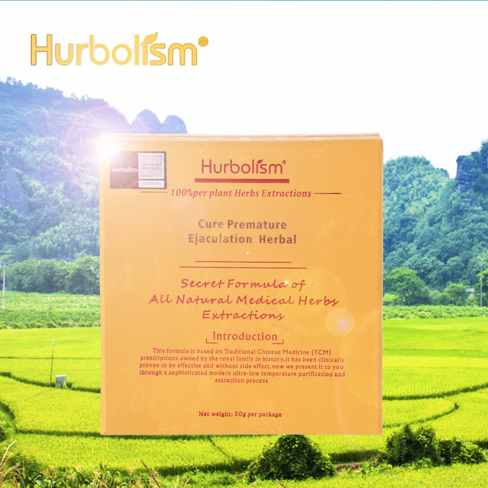 Новый обновленный травяной порошок Hurbolism TCM для лечения преждевременной