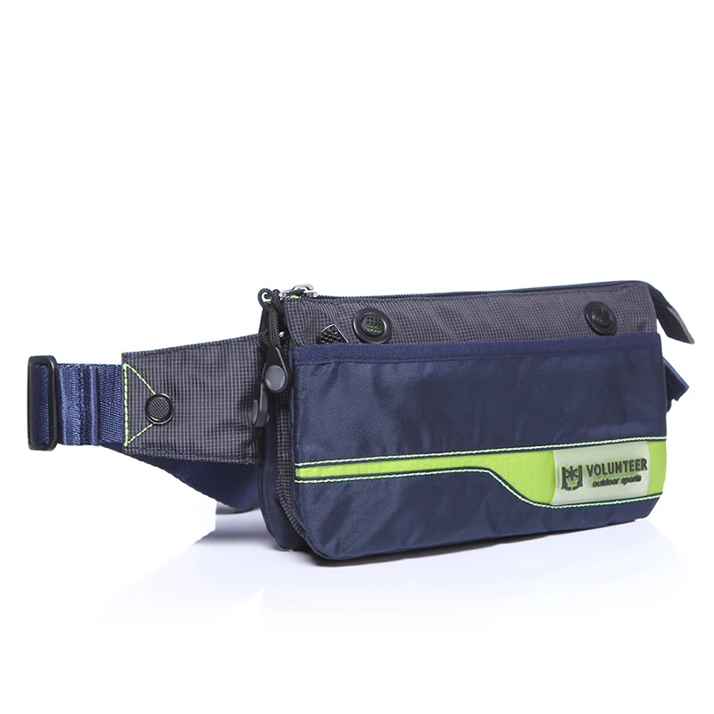 Мужская нагрудная сумка из ткани Оксфорд Модный водонепроницаемый кошелек на