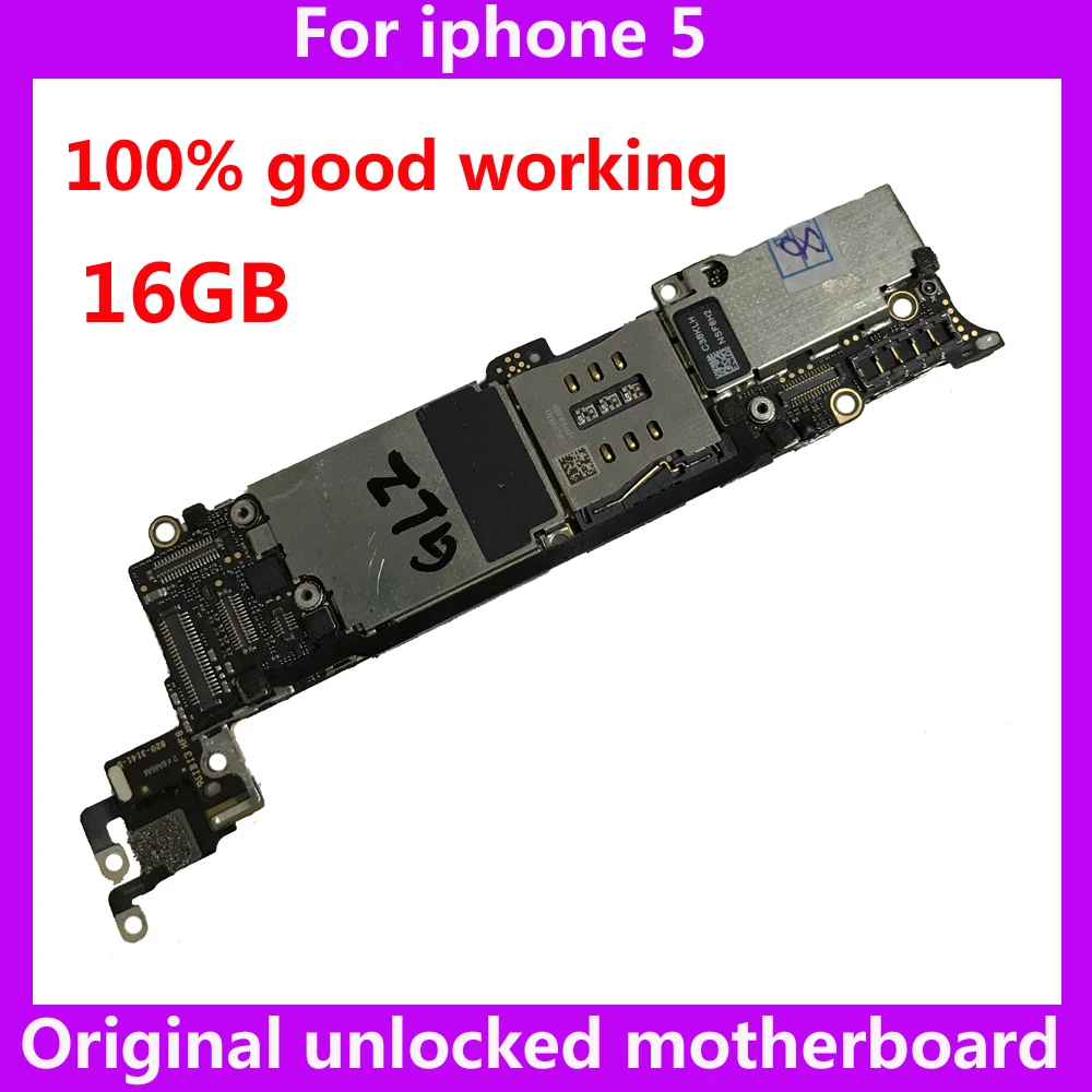 Материнская плата Free Clean разблокированная iCloud для iphone 5 оригинальная логическая