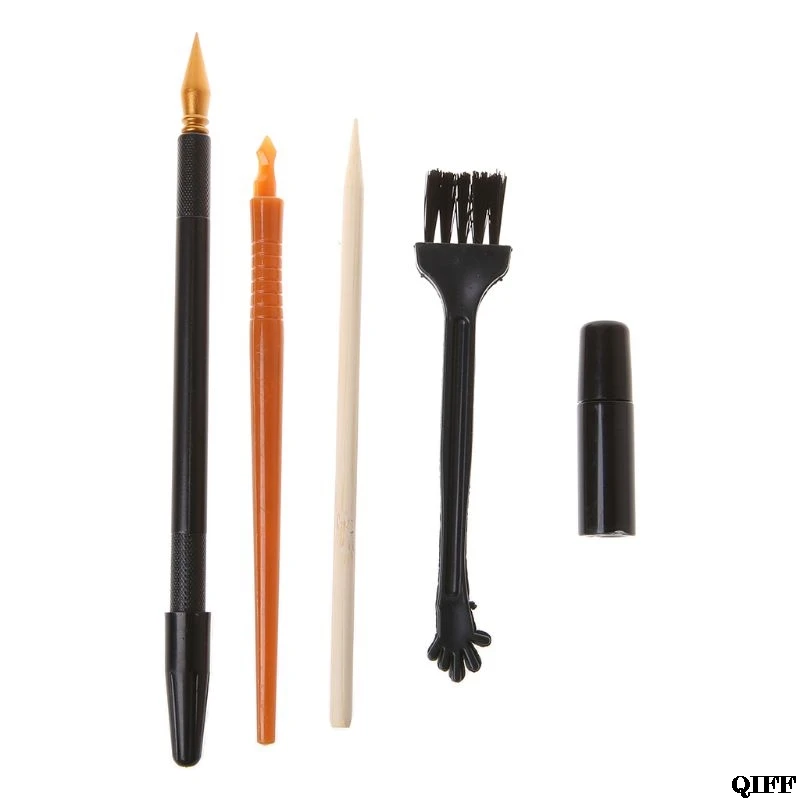 

Drop Ship&Wholesale 5Pcs Painting Drawing Scratch Arts Set Stick Scraper Pen Tools Creative DIY Necessaries Products New June 4