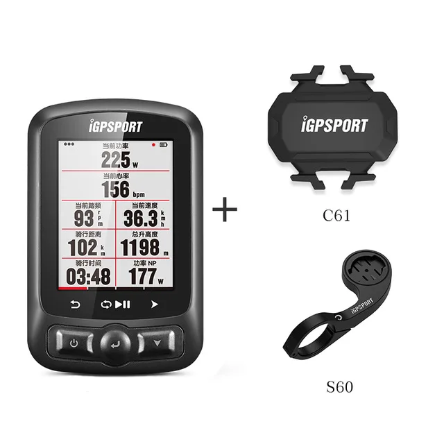 Group 3 I gps порт Велоспорт ANT+ gps IGS618 велосипед Bluetooth беспроводной секундомер Спидометр Водонепроницаемый IPX7 велосипед Спидометр компьютер - Цвет: Group 3