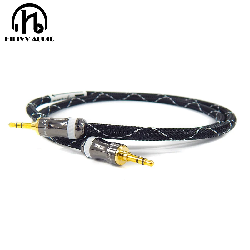 Hifi аудио hifi кабель 3 5 мм до папа Pos линия в автомобиле Aux усилитель для наушников|hifi