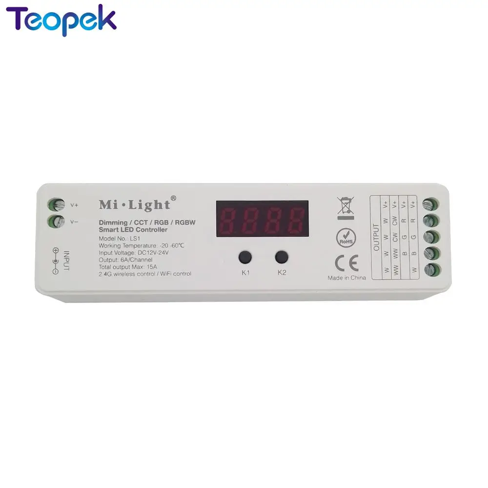 Mi. Светильник FUT090 Wireless RF пульт дистанционного управления + 2 4 ГГц LS1 в 1 Smart LED