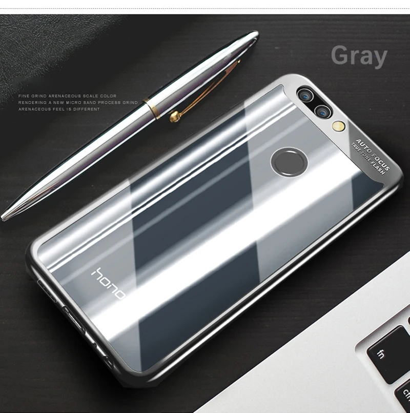 ZHSHUM Luxury Case For Huawei Honor 9 Honor9 Phone Transparent Silicone Tpu Back Cover 8 Pro/V9 Coque |