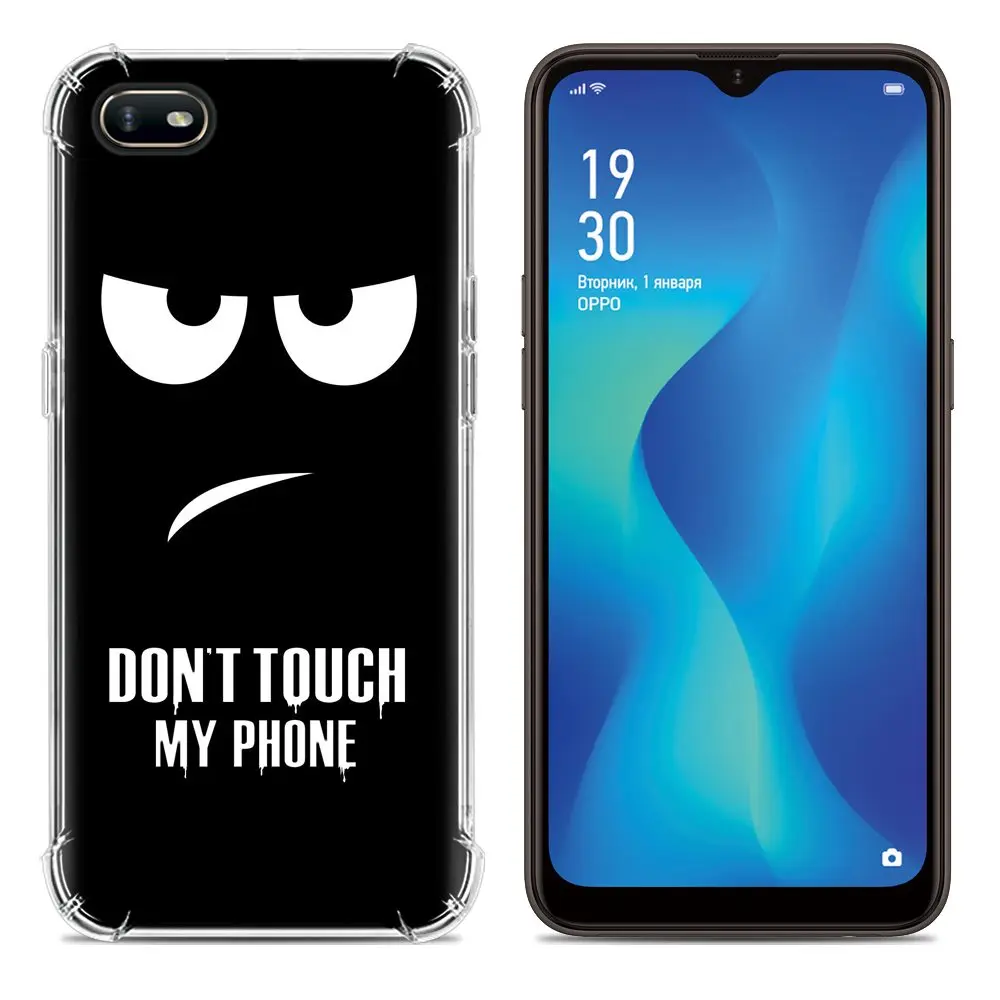 Ударопрочный чехол для телефона для OPPO A1K, 6,1 дюймов, милый мультяшный модный дизайн, мягкий чехол с красочным рисунком - Цвет: 9