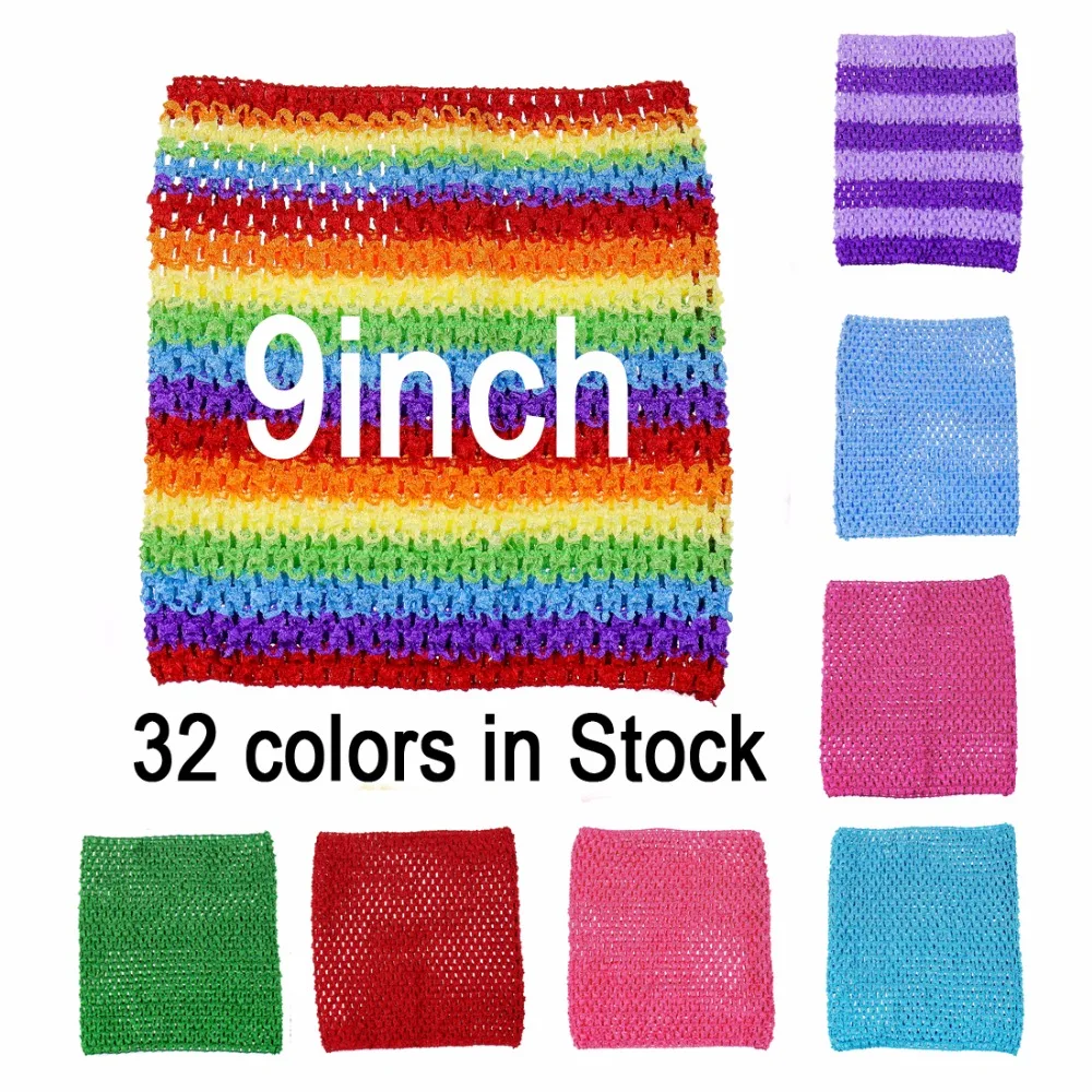 7.5x9inches Crochet Tube Tutu Tops Bands Baby Toddler Girls Dress 50pcs Per Lot | Детская одежда и обувь