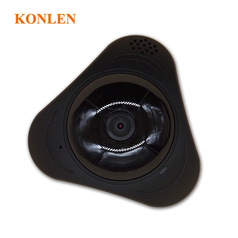 Панорамная 360 камера IP wifi беспроводная безопасность CCTV видео наблюдение видеокамера домашняя микрофон слот для карт памяти хранения
