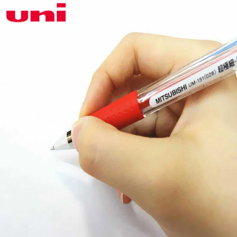 UNI UM 151 0 28 мм Минималистичная ручка с гелевыми чернилами Япония одношариковая