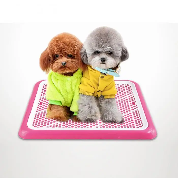 Туалет для домашнего животного собаки комнатный сетчатый горшок Puppy Pee Poo Тренировочный Коврик для маленьких средних и больших собак E2S