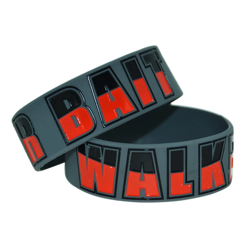 1 шт Ходячие мертвецы ходунки приманки черный браслет|walking dead wristband|wristband blackwristband