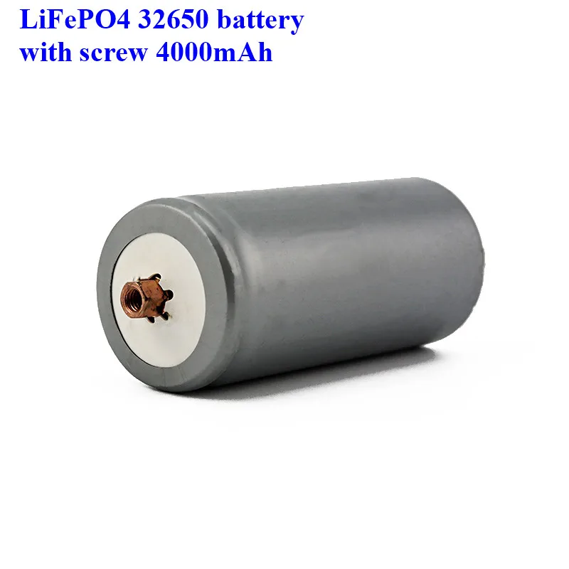 2 шт много винтов LiFePO4 батарея 32650 4000mAh перезаряжаемая литий ионная для