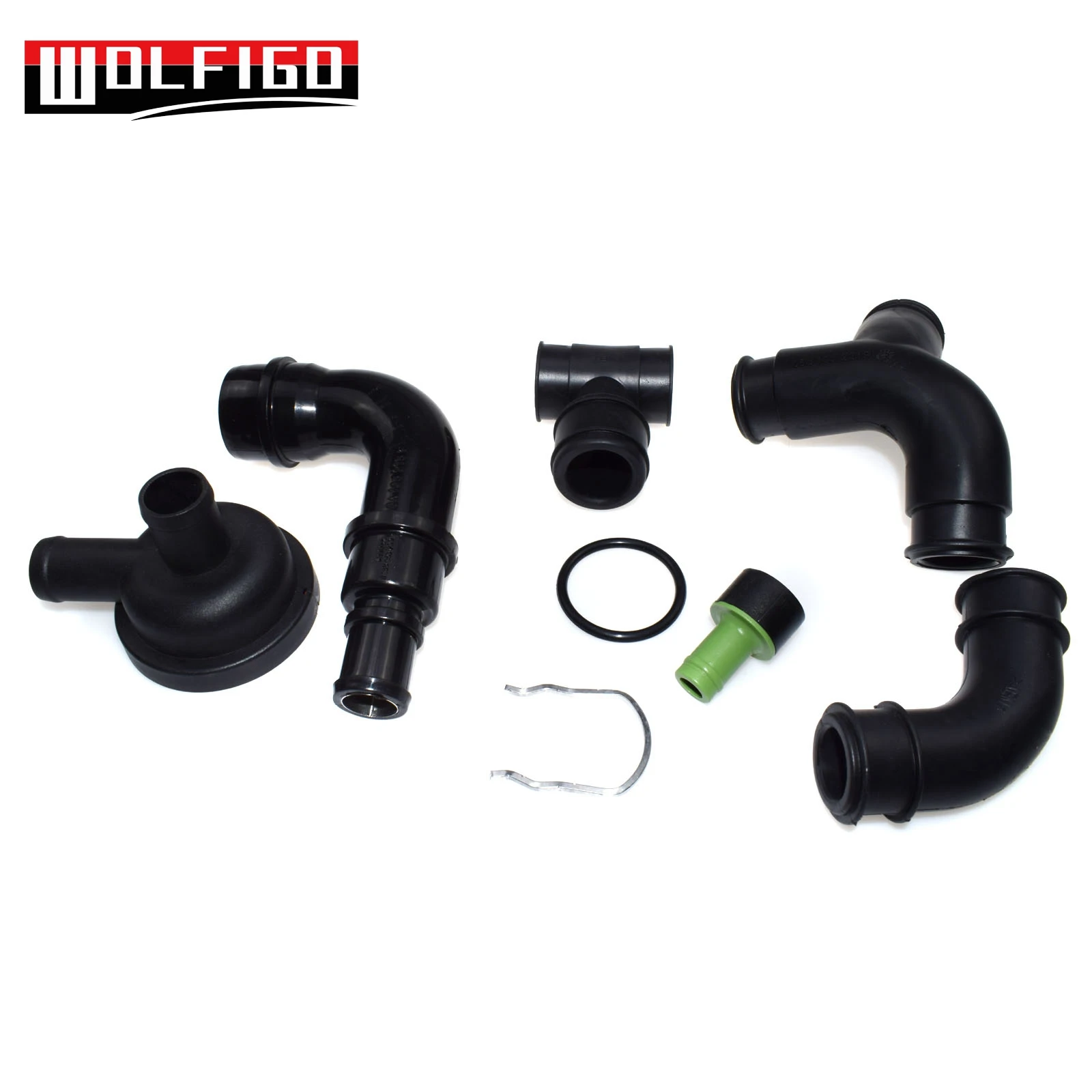 WOLFIGO двигатель картера Сапун шланг для VW Golf J-etta MK4 Audi A3 TT 1,8 T 06A103247, 035103245A, 06A103213F, 058133785B