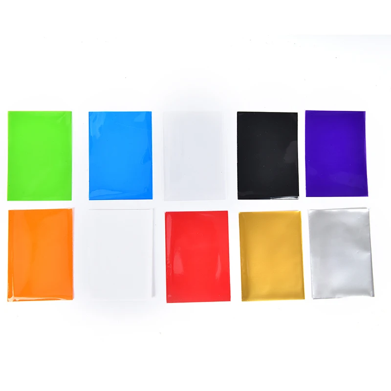100 шт спинок карты рукава протектор для настольной игры 10 цветов|Настольные игры|
